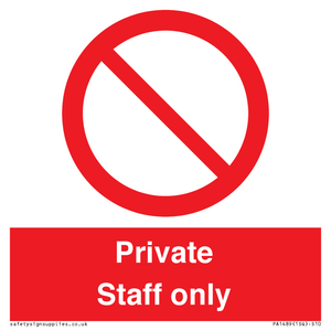 Private Staff Only
